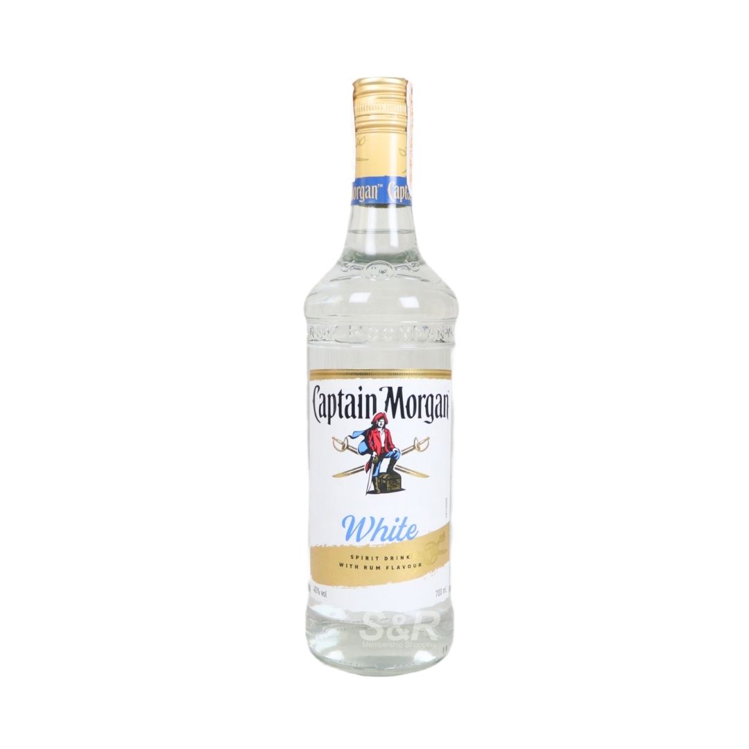 Captain Morgan White Spirit Drink with Rum Flavour 700mL